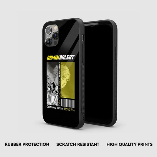 Armin Graphic Silicone Armored Phone Case by Anime Phone Cover