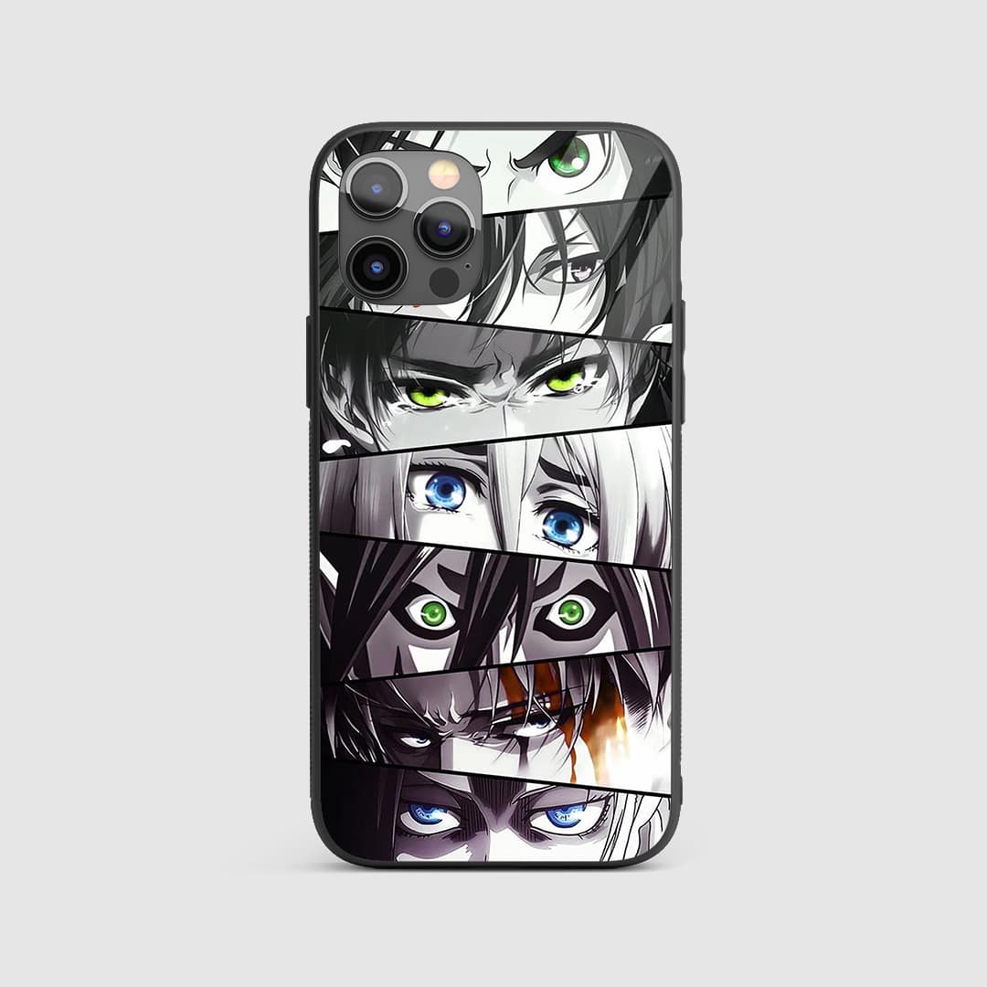 AOT Eyes Silicone Armored Phone Case by Anime Phone Cover