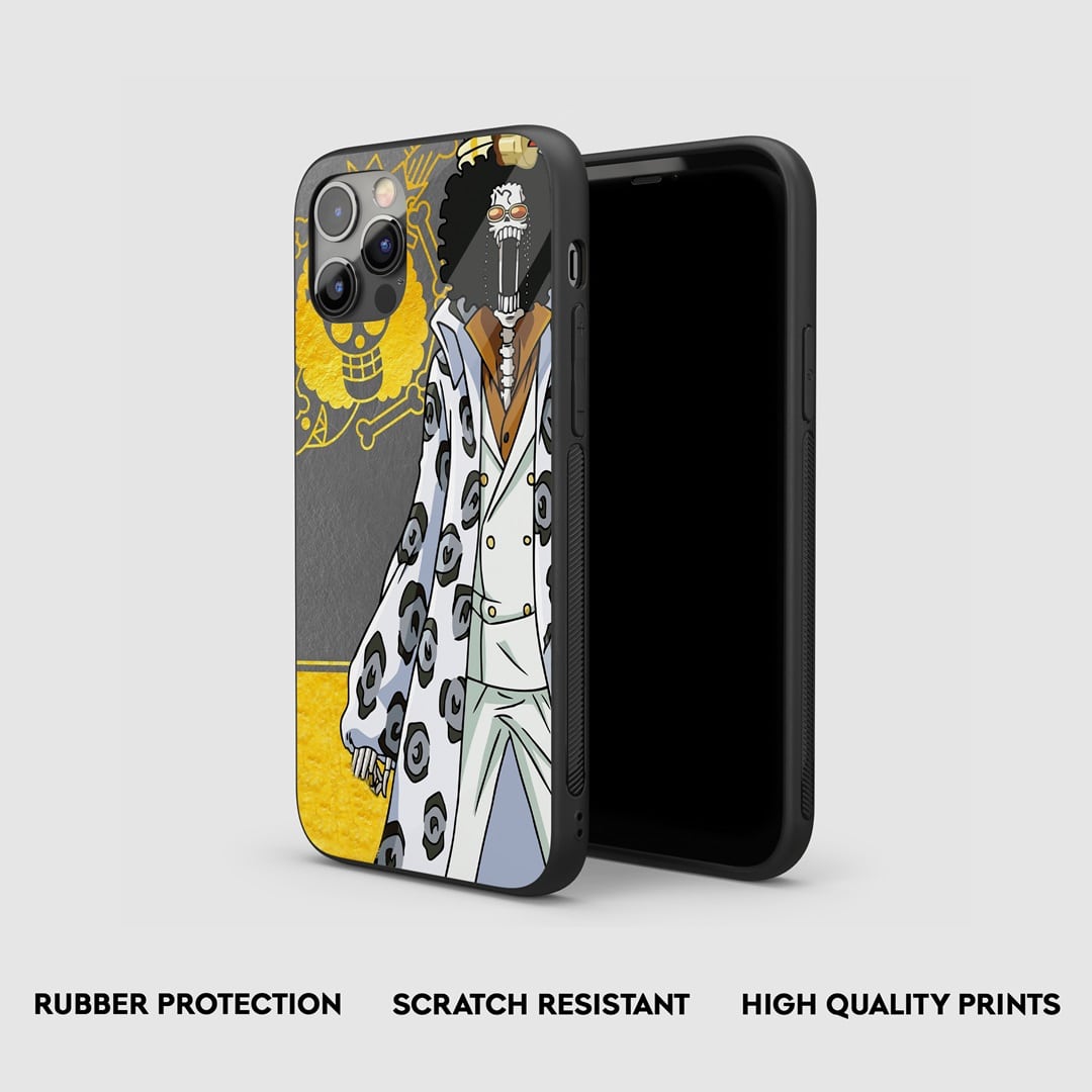 Brook Skeleton Silicone Armored Phone Case by Anime Phone Cover