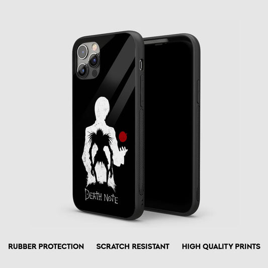 Death Note Apple Silicone Armored Phone Case by Anime Phone Cover