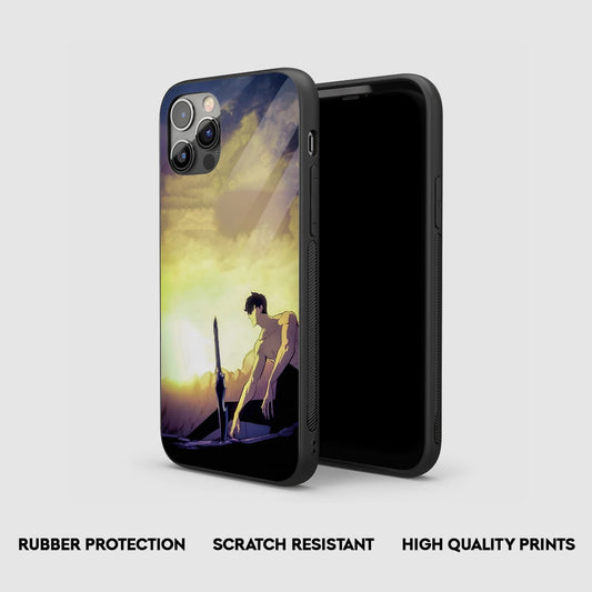 Demon King_s Dagger Silicone Armored Phone Case