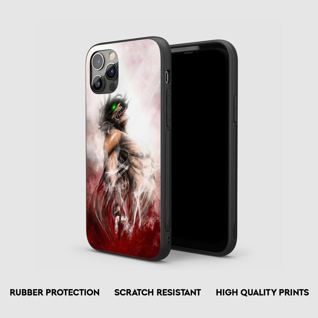 Eren Titan Silicone Armored Phone Case by Anime Phone Cover