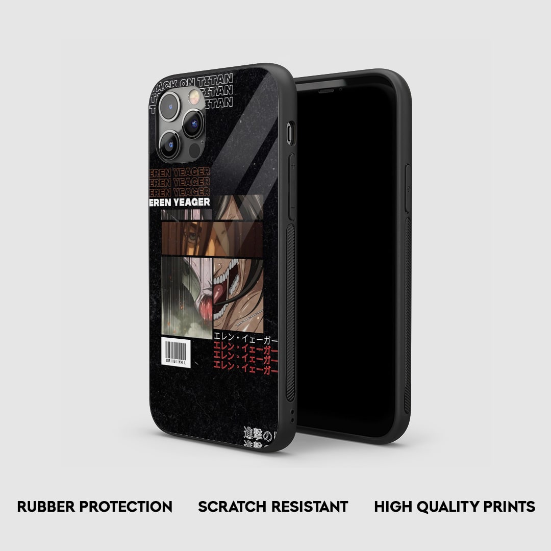 Eren Transformed Silicone Armored Phone Case by Anime Phone Cover