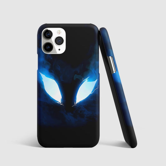 Glowing Blue Eyes Phone Cover by Anime Phone Cover