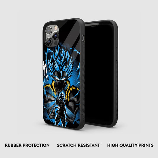 Gogeta Blue Silicone Armored Phone Case by Anime Phone Cover