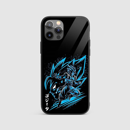 Gogeta Minimal Silicone Armored Phone Case by Anime Phone Cover