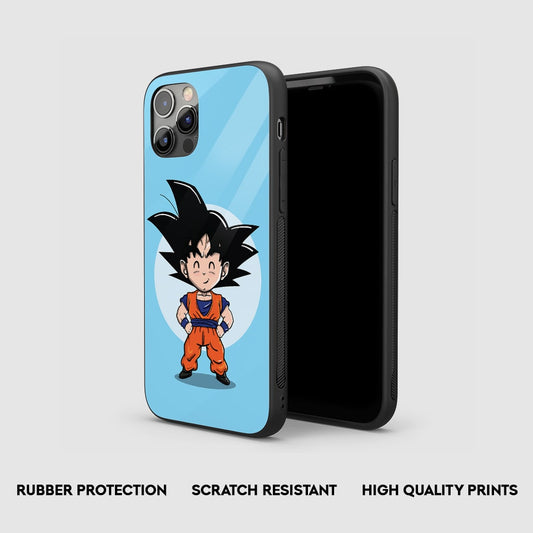 Goku Chibi Silicone Armored Phone Case by Anime Phone Cover