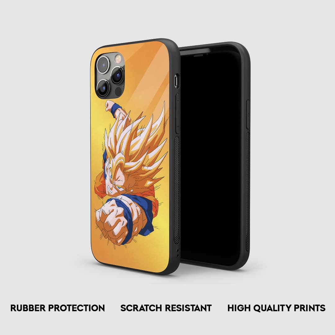 Goku Punch Silicone Armored Phone Case by Anime Phone Cover