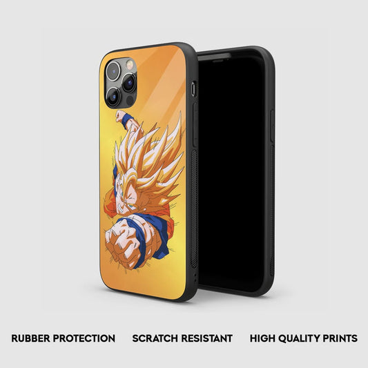 Goku Punch Silicone Armored Phone Case by Anime Phone Cover
