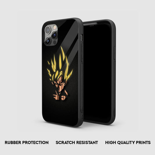 Goku Texture Silicone Armored Phone Case by Anime Phone Cover