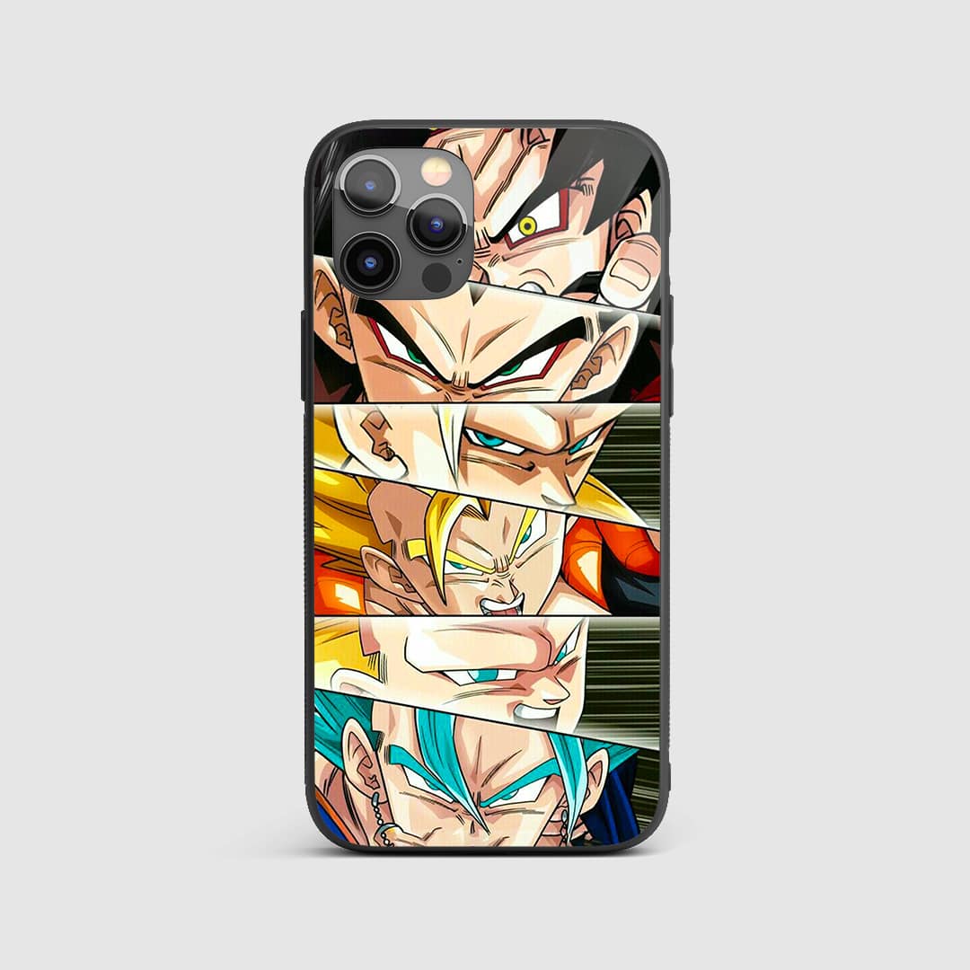 Goku All Forms Silicone Armored Phone Case by Anime Phone Cover