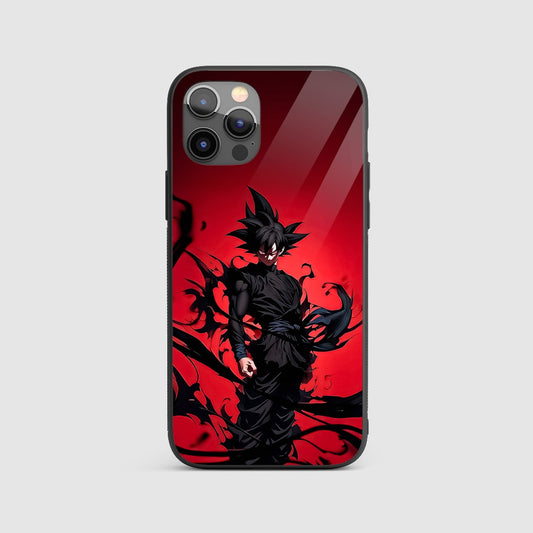 Goku Black Dispersed Silicone Armored Phone Case by Anime Phone Cover
