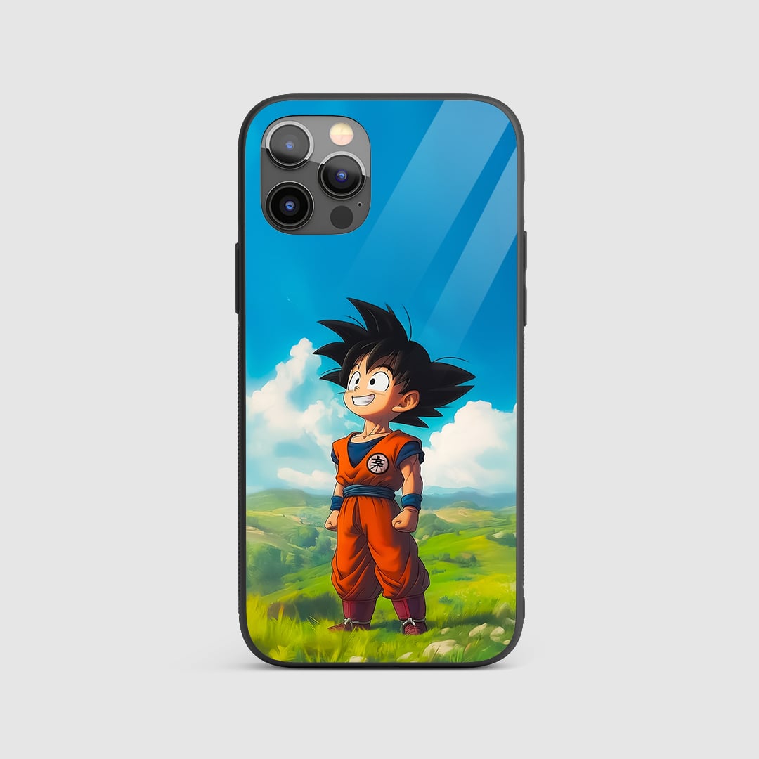 Goku Scene Silicone Armored Phone Case by Anime Phone Cover