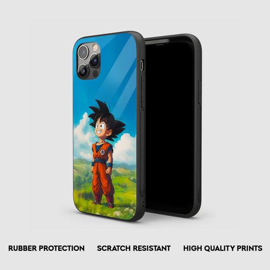 Goku Scene Silicone Armored Phone Case