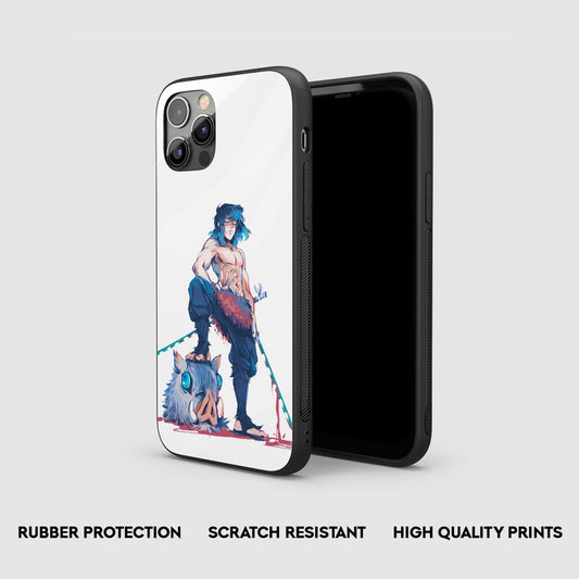Inosuke Flexing Silicone Armored Phone Case by Anime Phone Cover