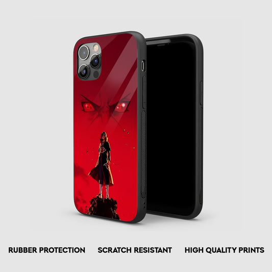 Itachi Eye Silicone Armored Phone Case