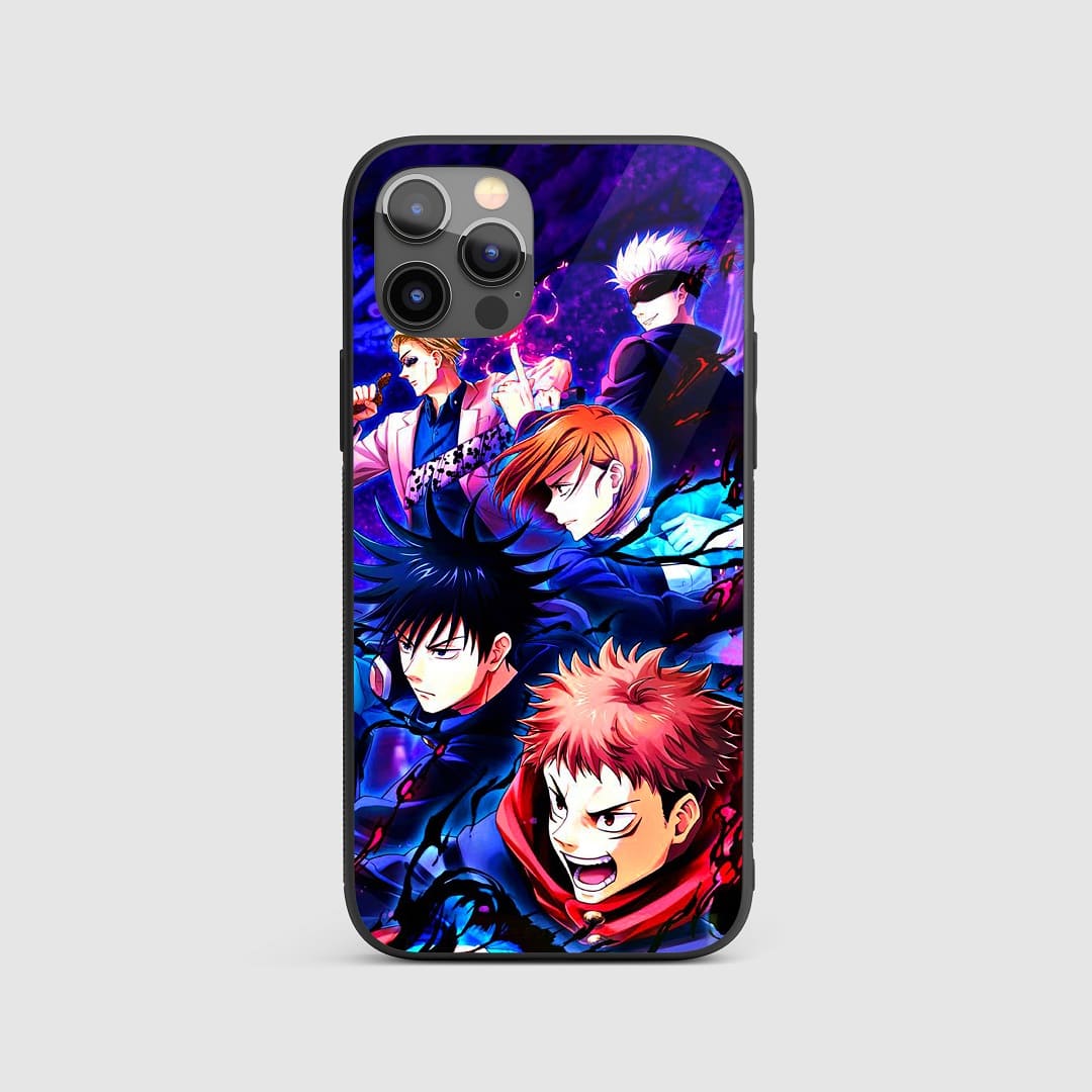 Jujutsu Kaisen Graphic Silicone Armored Phone Case by Anime Phone Cover