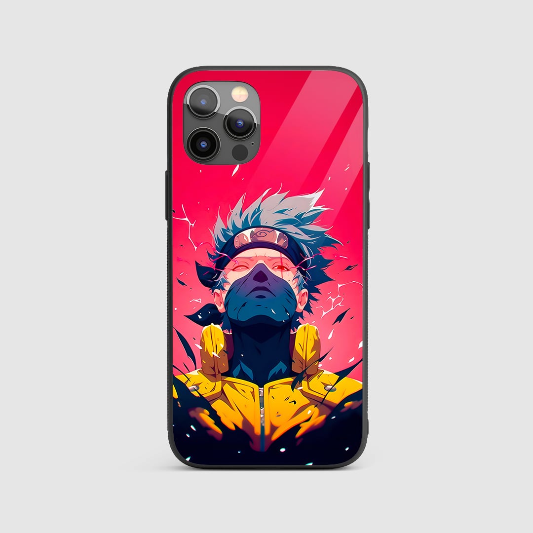 Kakashi Graphic  Silicone Armored Phone Case by Anime Phone Cover