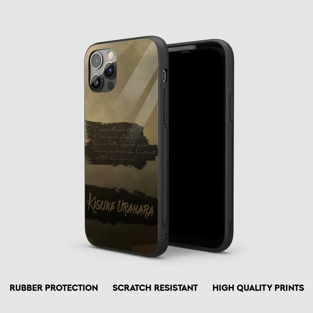 Kisuke Quote Silicone Armored Phone Case by Anime Phone Cover