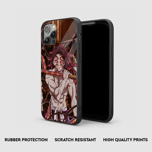 Kokushibo Graphic Silicone Armored Phone Case by Anime Phone Cover