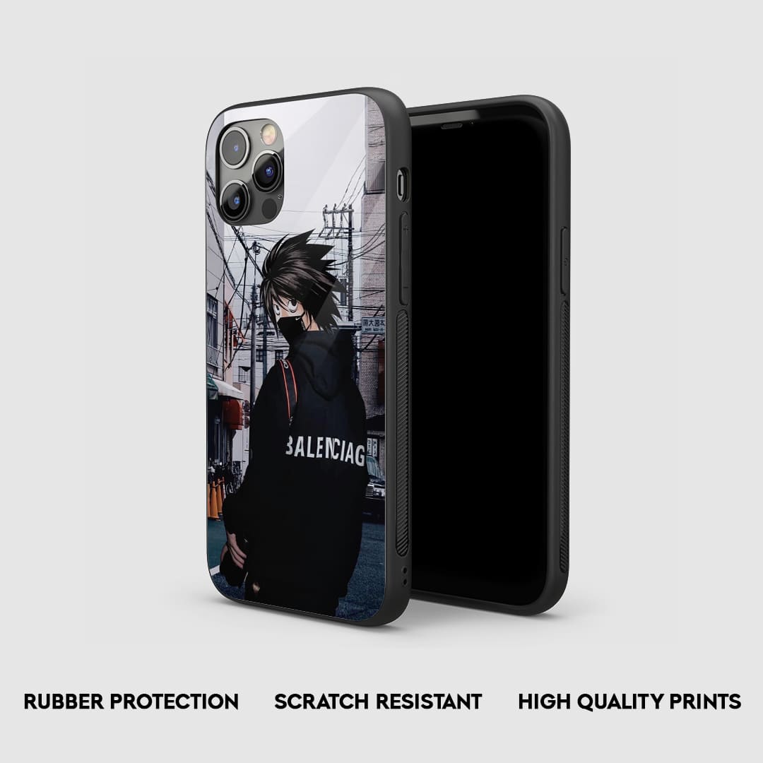 L Graphic Silicone Armored Phone Case by Anime Phone Cover