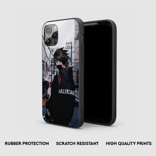L Graphic Silicone Armored Phone Case by Anime Phone Cover