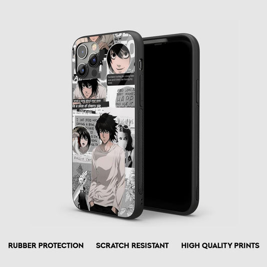 L Manga Silicone Armored Phone Case by Anime Phone Cover