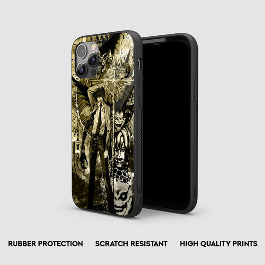 Light & Shinigami Silicone Armored Phone Case by Anime Phone Cover