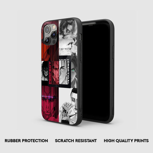 Attack on Titan Soundtrack Silicone Armored Phone Cases